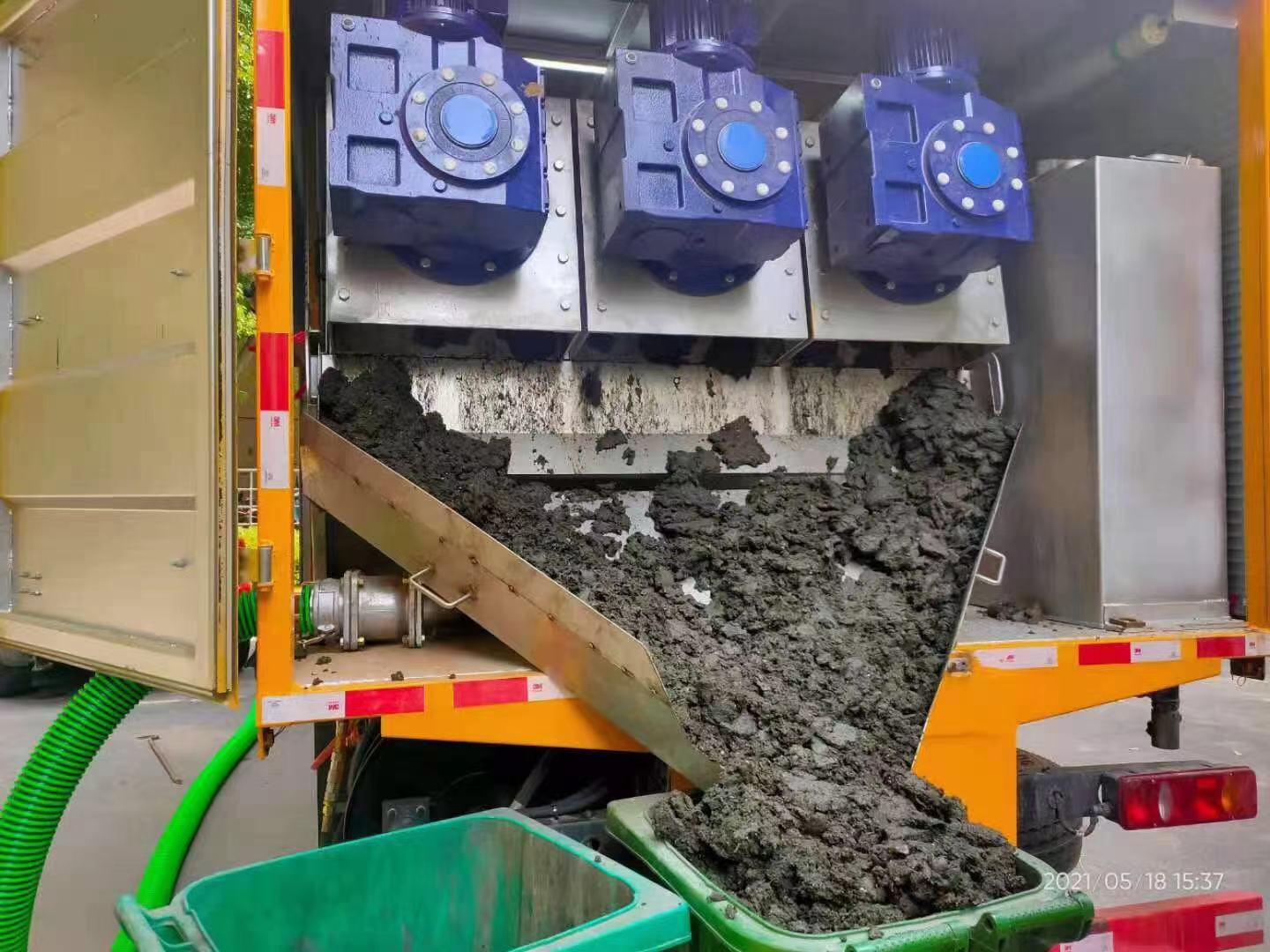 平桥化粪池清掏城市维护站-泥浆净化干湿分离处理